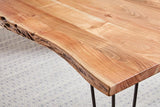 Sherman 71-inch Live Edge Dining Table Natural Acacia | Full | Brown | Natural Acacia | 190911
