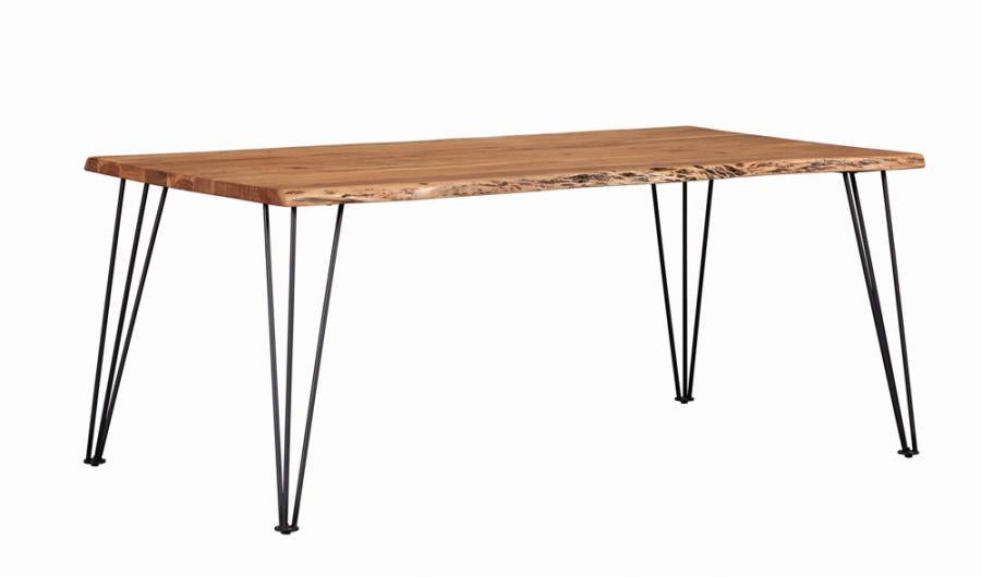 Sherman 71-inch Live Edge Dining Table Natural Acacia | Full | Brown | Natural Acacia | 190911