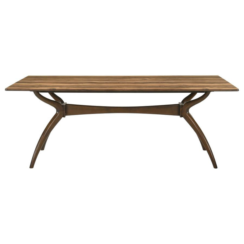 Randolph 79-inch Smart Top Rectangular Dining Table Sheesham and Brown