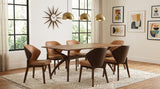 Randolph 79-inch Smart Top Rectangular Dining Table Sheesham and Brown | Brown | Sheesham / Red Brown | 192520
