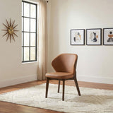 Randolph Dining Side Chair Butterscotch and Brown (Set of 2) | Brown | Butterscotch / Red Brown | 192522