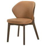 Randolph Dining Side Chair Butterscotch and Brown (Set of 2) | Brown | Butterscotch / Red Brown | 192522