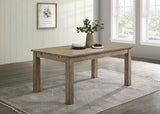 Cardova 87-inch Solid Wood Extension Dining Table Vineyard Oak | Full | Brown | Vineyard Oak | 192921