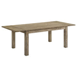 Cardova 87-inch Solid Wood Extension Dining Table Vineyard Oak | Full | Brown | Vineyard Oak | 192921