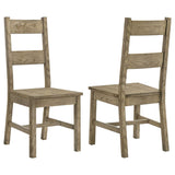 Cardova Solid Wood Dining Side Chair Vineyard Oak (Set of 2) | Brown | Vineyard Oak | 192922