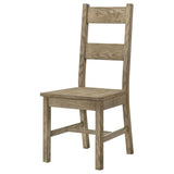 Cardova Solid Wood Dining Side Chair Vineyard Oak (Set of 2) | Brown | Vineyard Oak | 192922