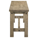 Cardova 51-inch Solid Wood Dining Bench Vineyard Oak | Full | Brown | Vineyard Oak | 192923