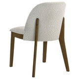 Mueller 5-piece 48-inch Round Dining Set Brown and Beige | Brown | Brown / Beige | 193580-S5