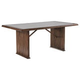 Sherwood 72-inch Rectangular Dining Table Brown | Full | Brown | 193591