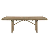 Adina 89-inch Extension Dining Table Distressed Light Brown | King | Brown | Distressed Light Brown | 193611