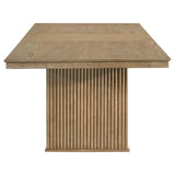Adina 89-inch Extension Dining Table Distressed Light Brown | King | Brown | Distressed Light Brown | 193611