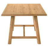 Duncan 71-inch Rectangular Wood Dining Room Table Washed Oak | Beige | Washed Oak | 193651
