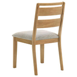 Duncan Ladder Back Dining Side Chair Washed Oak (Set of 2) | Brown | Washed Oak | 193652