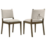 Ottowa Upholstered Dining Side Chair Brown (Set of 2) | Brown | 193662