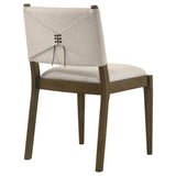 Ottowa Upholstered Dining Side Chair Brown (Set of 2) | Brown | 193662
