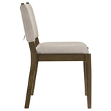 Ottowa Upholstered Dining Side Chair Brown (Set of 2) | Brown | 193662