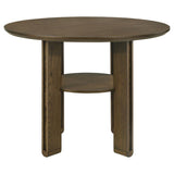Ottowa 47-inch Round Counter Height Dining Table Brown | King | Brown | 193668