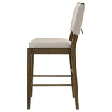 Ottowa Upholstered Counter Side Chair Brown (Set of 2) | King | Brown | 193669