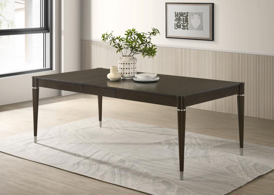 Reseda 81-inch Extension Leaf Dining Table Ash Brown | Brown | Ash Brown | 193671