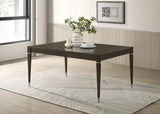 Reseda 81-inch Extension Leaf Dining Table Ash Brown | Brown | Ash Brown | 193671