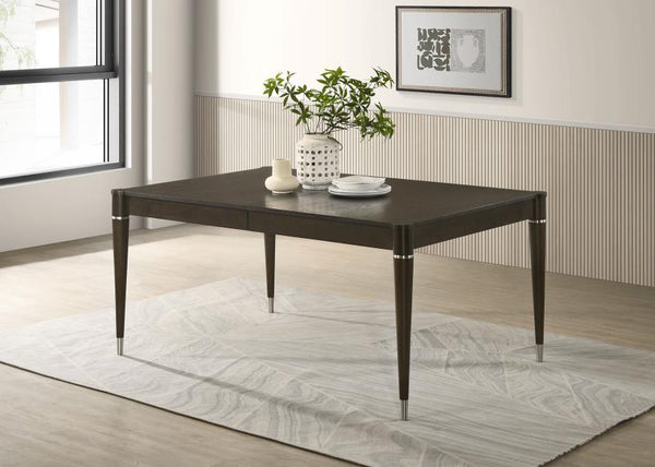 Reseda 81-inch Extension Leaf Dining Table Ash Brown