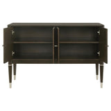 Reseda 4-door Dining Sideboard Server with Shelves Ash Brown | King | Brown | Ash Brown | 193675