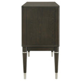 Reseda 4-door Dining Sideboard Server with Shelves Ash Brown | King | Brown | Ash Brown | 193675