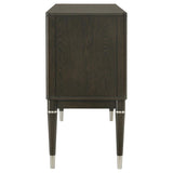 Reseda 4-door Dining Sideboard Server with Shelves Ash Brown | King | Brown | Ash Brown | 193675