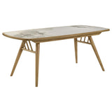 Croyden 73-inch Rectangular Dining Table Weathered Natural | Beige | Weathered Natural | 193731