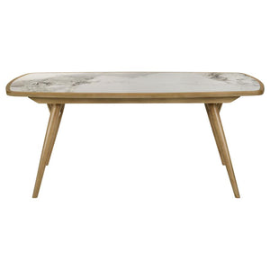 Croyden 73-inch Rectangular Dining Table Weathered Natural