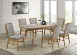 Croyden 73-inch Rectangular Dining Table Weathered Natural | Beige | Weathered Natural | 193731