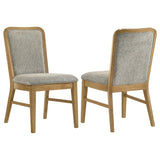 Croyden Dining Side Chair Weathered Natural (Set of 2) | Grey | Grey / Weathered Natural | 193732