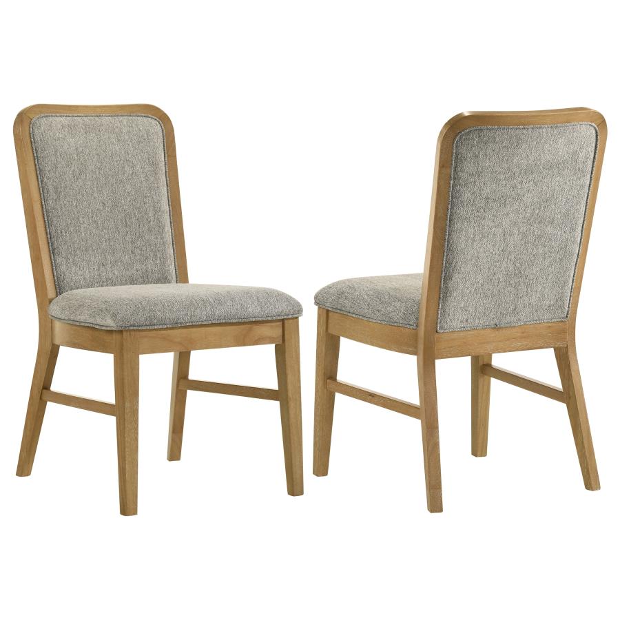 Croyden Dining Side Chair Weathered Natural (Set of 2) | Grey | Grey / Weathered Natural | 193732