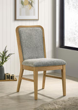 Croyden Dining Side Chair Weathered Natural (Set of 2) | Grey | Grey / Weathered Natural | 193732