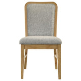 Croyden Dining Side Chair Weathered Natural (Set of 2) | Grey | Grey / Weathered Natural | 193732