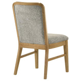 Croyden Dining Side Chair Weathered Natural (Set of 2) | Grey | Grey / Weathered Natural | 193732