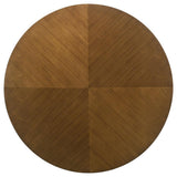 Galindo 52-inch Round Walnut Veneer Dining Table Walnut | King | Brown | Walnut | 193750