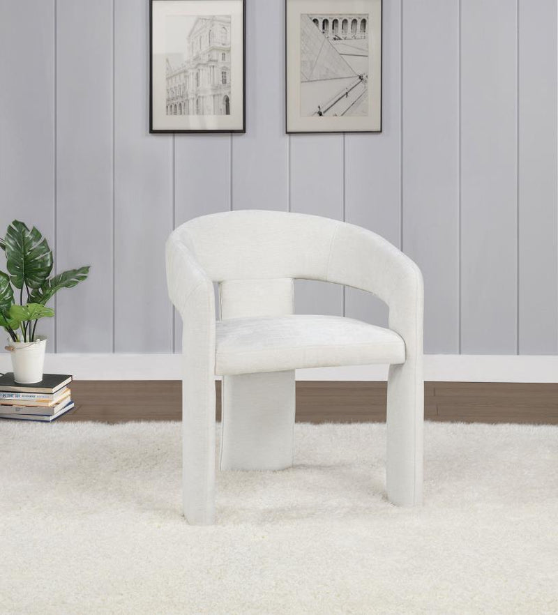 Carlow Upholstered Dining Arm Chair Black (Set of 2)
