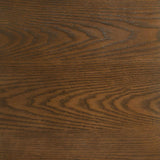 Franklin 54-inch Round Wood Pedestal Base Dining Table Dark Brown | Brown | Dark Brown | 193830