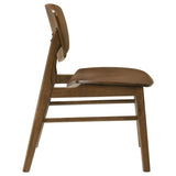 Benford Dining Side Chair Wood Seat Dark Brown (Set of 2) | Brown | Dark Brown | 193832
