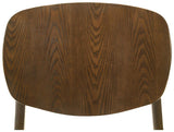 Benford Dining Side Chair Wood Seat Dark Brown (Set of 2) | Brown | Dark Brown | 193832