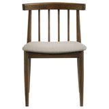 Hamlyn 5-piece Round Wood Dining Set Wheat and Walnut | Brown | Walnut / Wheat | 193930WAL-S5A