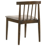 Hamlyn 5-piece Round Wood Dining Set Wheat and Walnut | Brown | Walnut / Wheat | 193930WAL-S5A