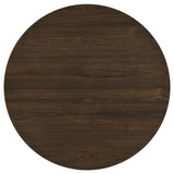 Hamlyn 47-inch Round Wood Dining Room Table Walnut | Brown | Walnut | 193930WAL