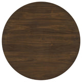 Hamlyn 43-inch Round Wood Counter Height Dining Table Walnut | Brown | Walnut | 193938WAL