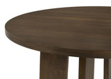 Strouse 47-inch Round Wood Dining Room Table Walnut | King | Brown | Walnut | 193940WAL