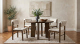 Strouse 47-inch Round Wood Dining Room Table Walnut | King | Brown | Walnut | 193940WAL