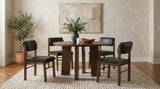 Strouse 47-inch Round Wood Dining Room Table Walnut | King | Brown | Walnut | 193940WAL