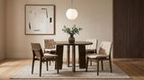 Strouse 47-inch Round Wood Dining Room Table Walnut | King | Brown | Walnut | 193940WAL