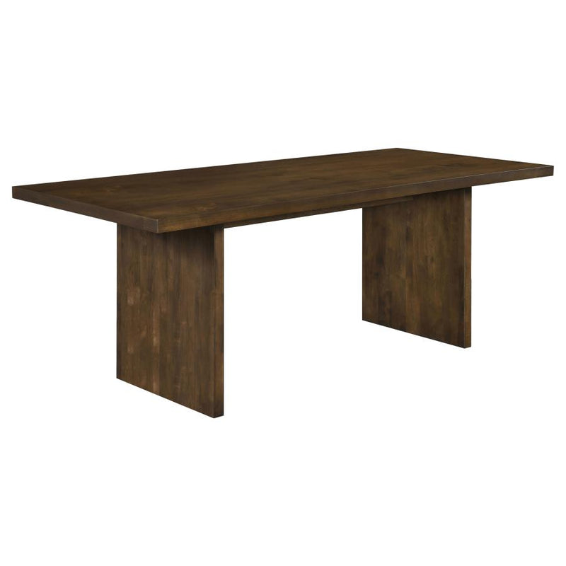 Decker 82-inch Rectangular Wood Dining Table Black